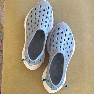 Light-Blue KANE Slip-On Shoes